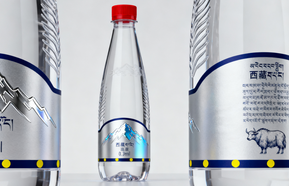 西藏礦泉水包裝設計
